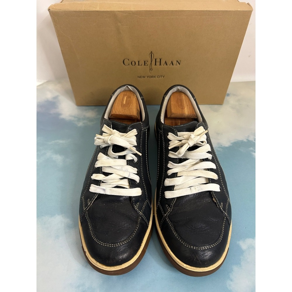 Men's Cole Haan Blue Peacoat Air Quincy II Sport Oxford Sneakers C11579 Sz 11.5